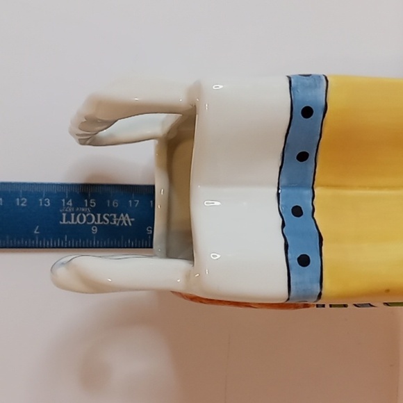 "ABBY" Ceramic Purse By Susan Paley For Ganz - Picture 6 of 9